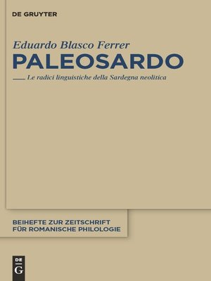 cover image of Paleosardo